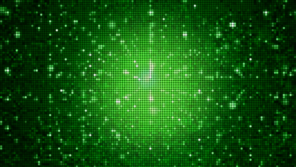 Green background pixel