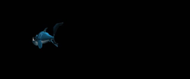 Shark 3d megalodon