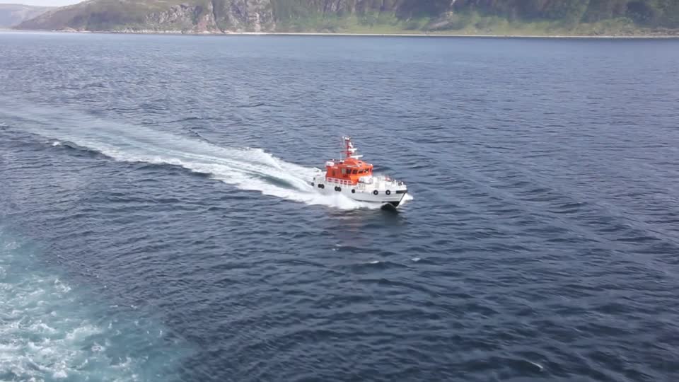 Norway nordkapp pilot boat