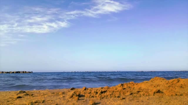 Sea beach sand