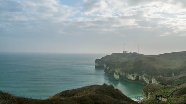 Flamborough mist yorkshire