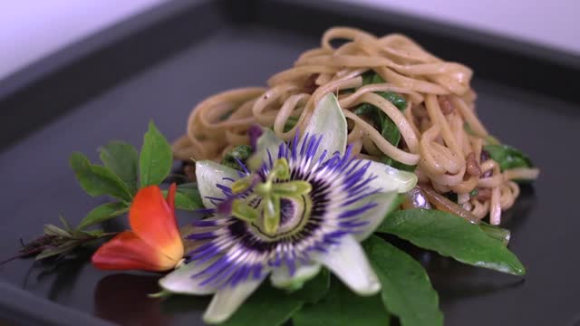 Noodle stir fry asian
