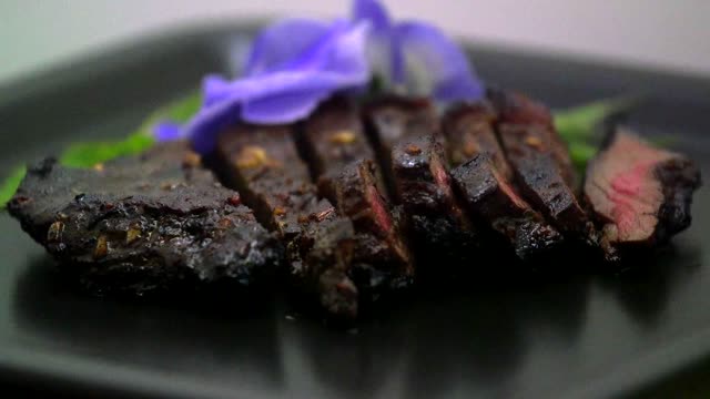 Beef steak meat