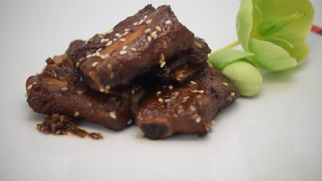 Chinese ribs sesame