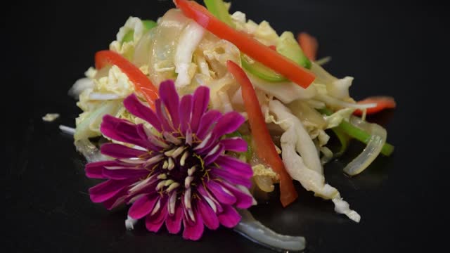 Jellyfish salad food