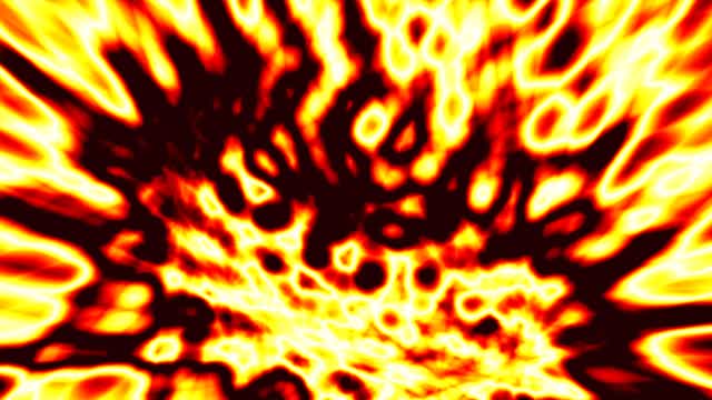 Fire ripple the lines