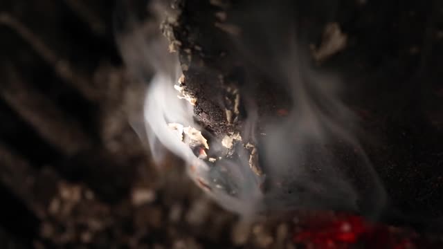 Smoke ember fire