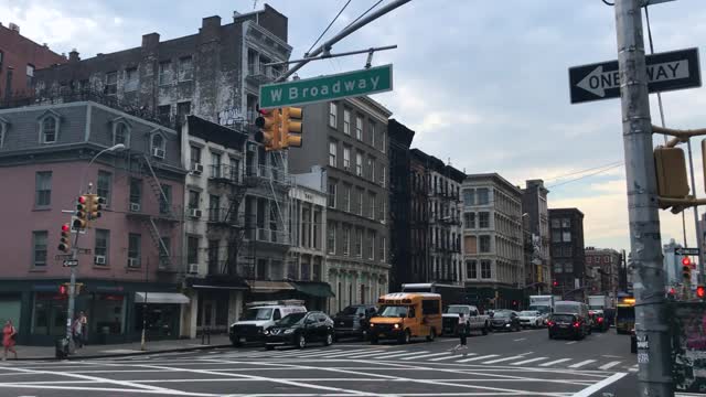 Broadway street new york
