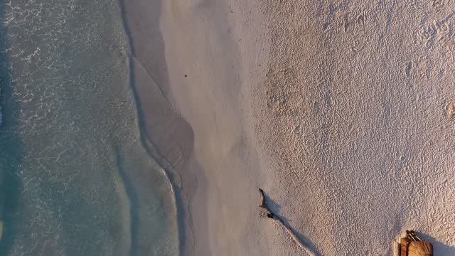 Runner shore coast