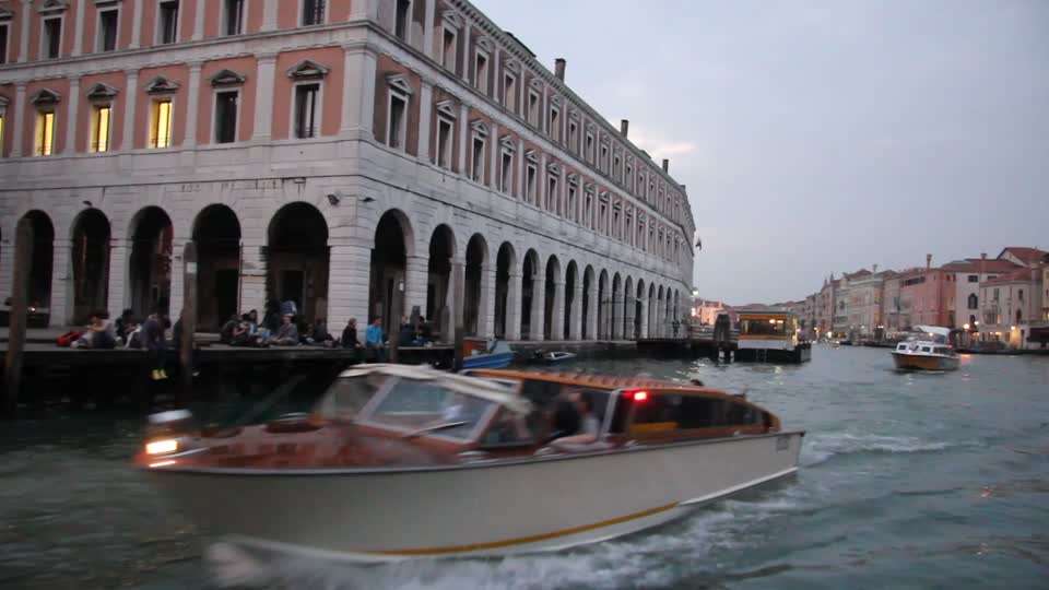 Italy venice vaporetto