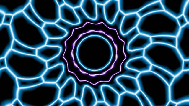 A circle wave gradient