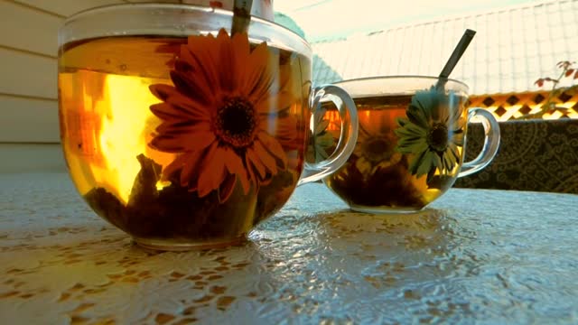 Two cups of tea a cup of tea tea