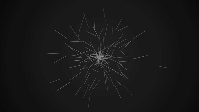 Particle spread effect