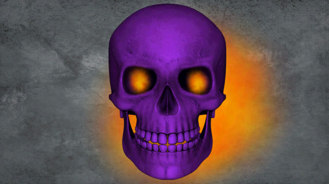 Skull fire death