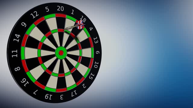 Sports dart board dart