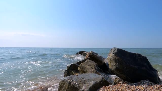 Sea sand wave