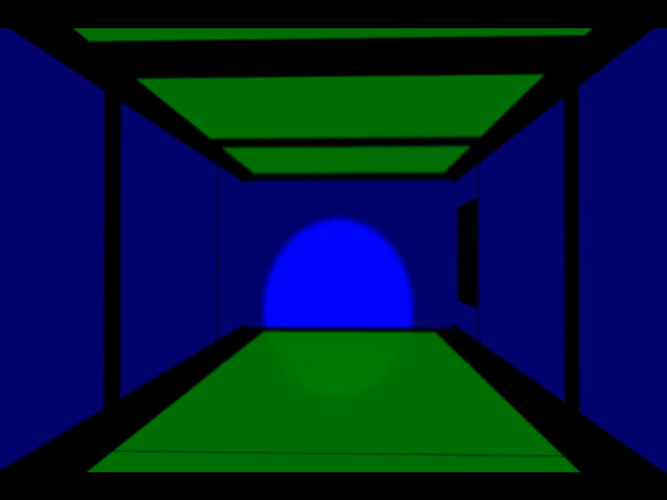 Corridor wall title