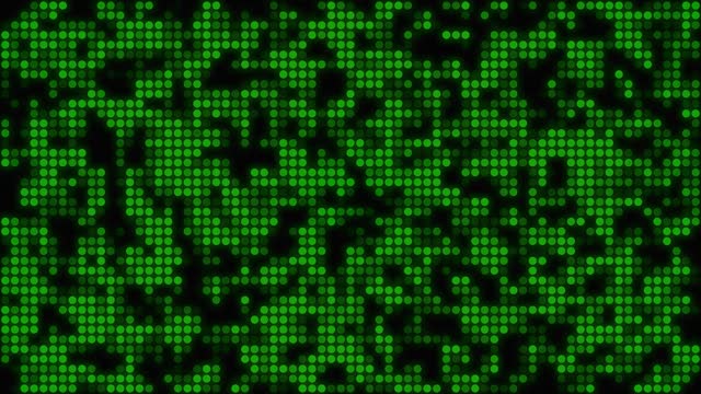 Green circles blue