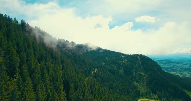 Bernese oberland clouds fog