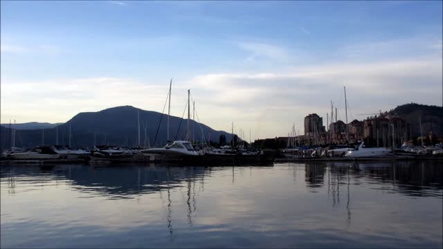 Lake boats marina