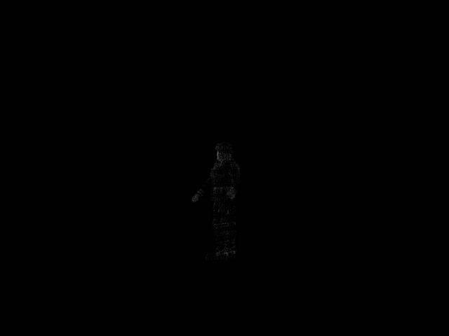 Man 3d hologram