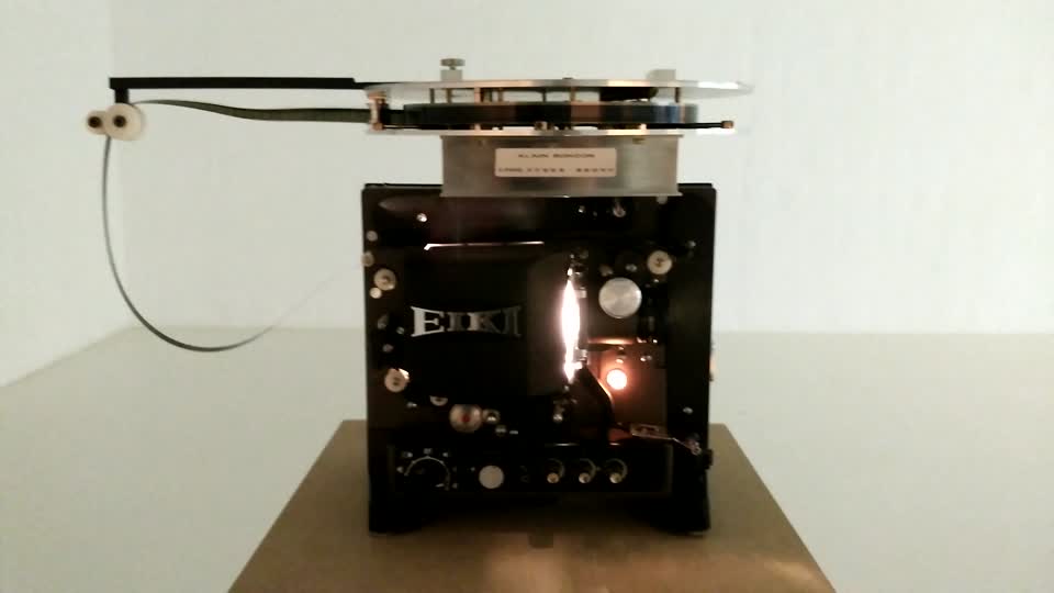 Projection screening celluloid