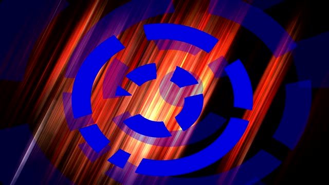 Background particles animated