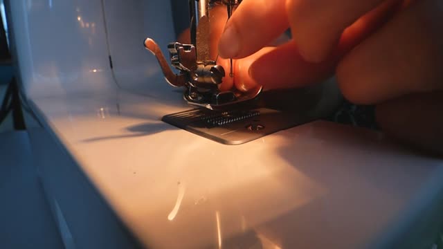 Sewing machine seamstress dressmaker