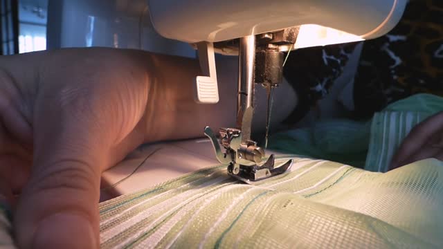 Sewing machine seamstress dressmaker