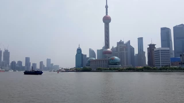 Shanghai the bund landscape