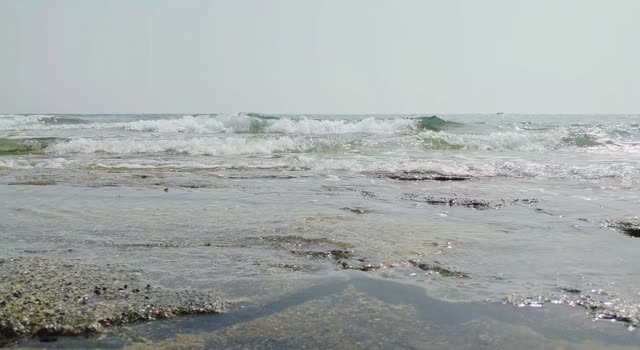 Wave beach nature