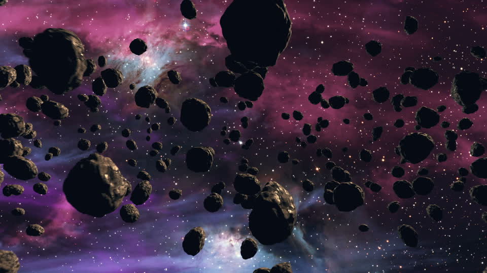 Asteroids belt field