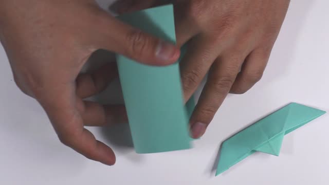 Origami fold paper