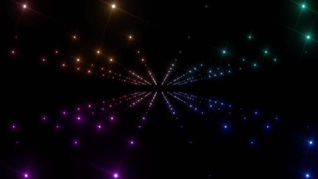Light glitter space