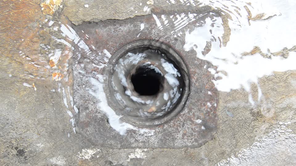 Sewer system water drain