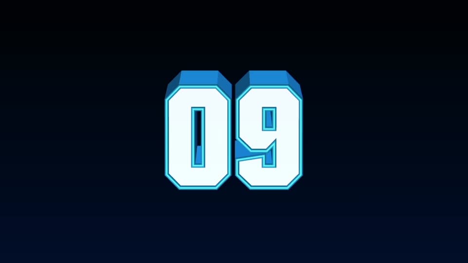 Countdown numbers videos