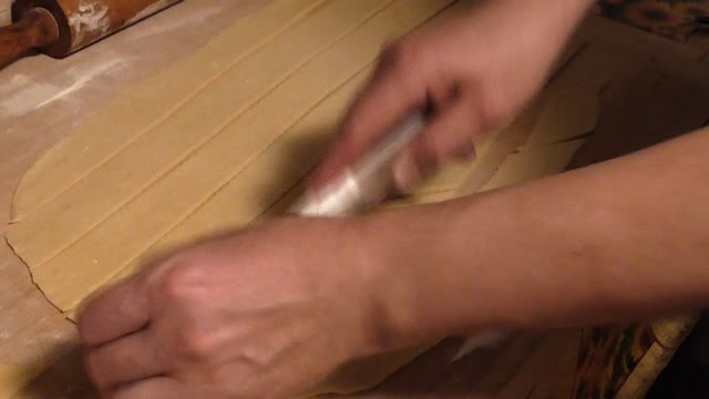 Faworki firewood cakes