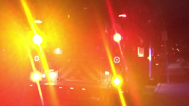 Firefighters emergency fire