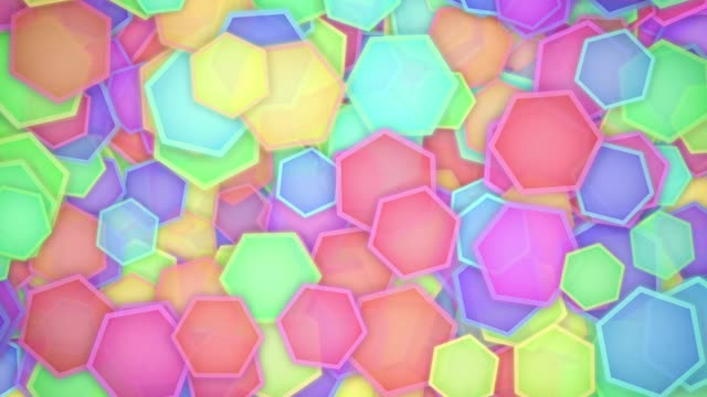 Hexagonal background abstract
