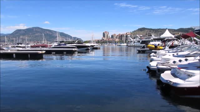 Marina lake boats