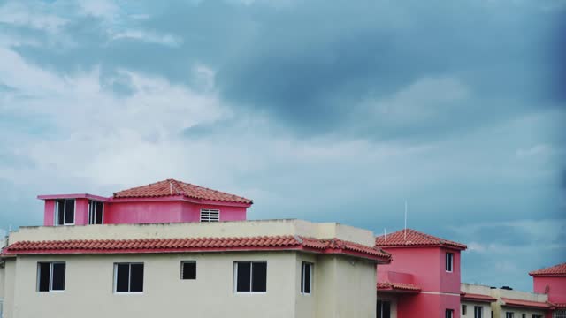 Buildings darling clouds