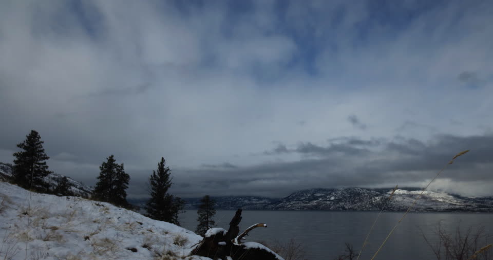 Okanagan spring snow