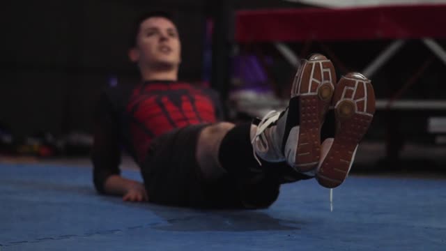 Wrestling sport fitness