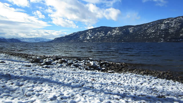 Okanagan lake lakeshore