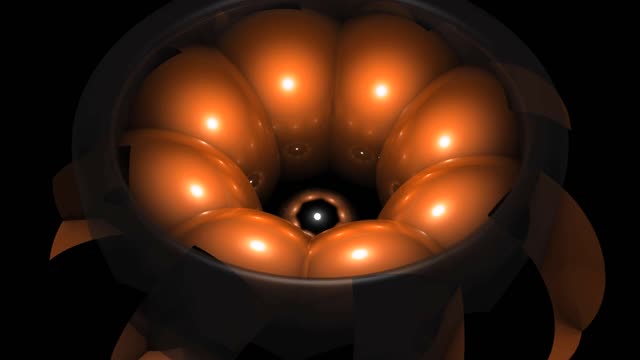 Ring bullet ball-bearing
