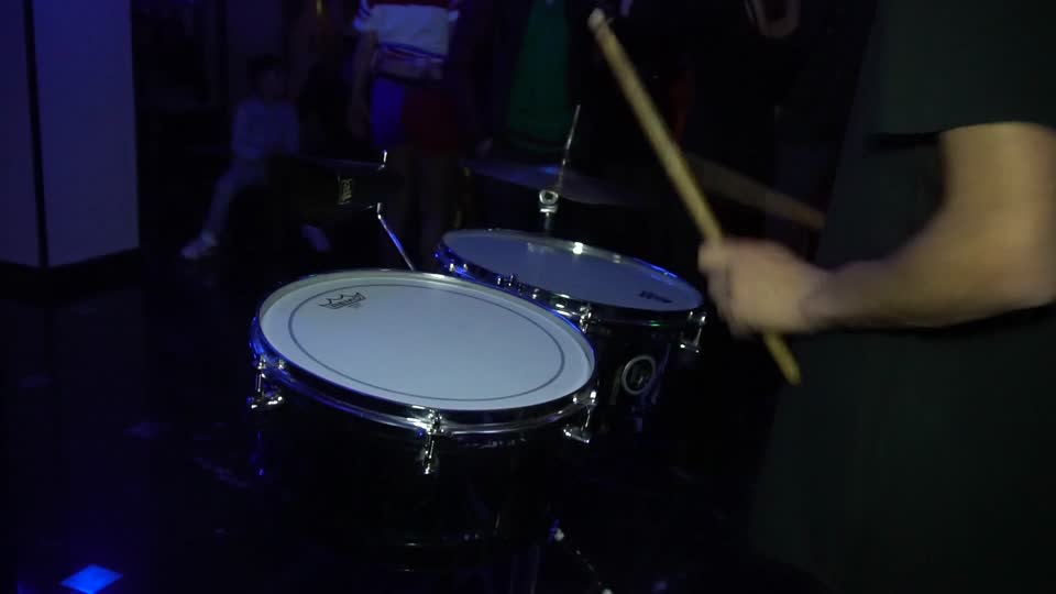Percussion music nightclub