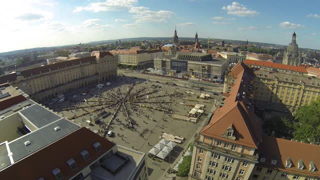 Dresden old market saxony