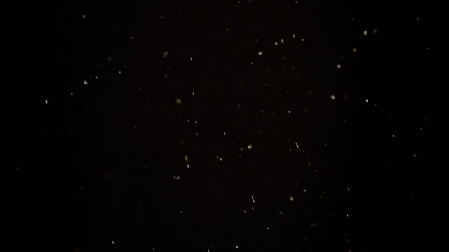 Particles effect black