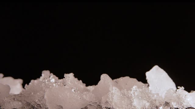 Snow melt water