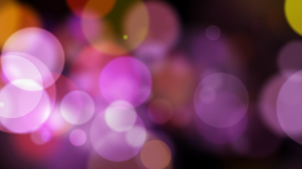 Lights background blurred